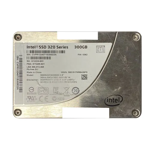 Intel SSDSA2CW300G3 | 320 300GB Multi-Level Cell SATA 3Gb/s 2.5-Inch Solid State Drive Refurbished - Intel refurbished available on Gotodirect