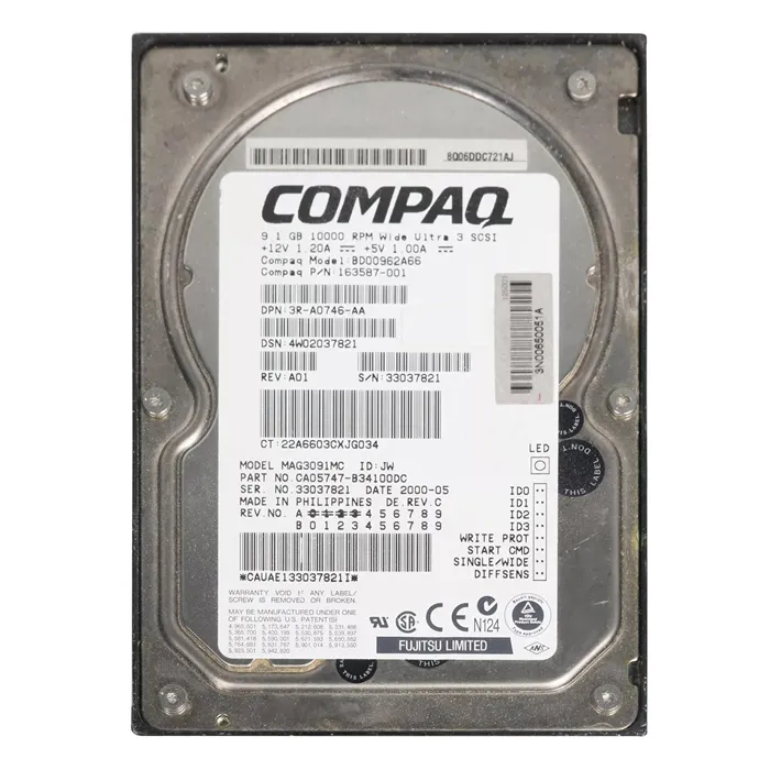 Buy Fujitsu MAG3091MC | 9.1GB 10000RPM Ultra160 SCSI 80-Pin 4MB Cache 3.5-Inch Hard Drive Refurbished - $221.11 Fujitsu MAG3091MC | 9.1GB 10000RPM Ultra160 SCSI 80-Pin 4MB Cache 3.5-Inch Hard Drive Refurbished - Fujitsu refurbished available on Gotodirect