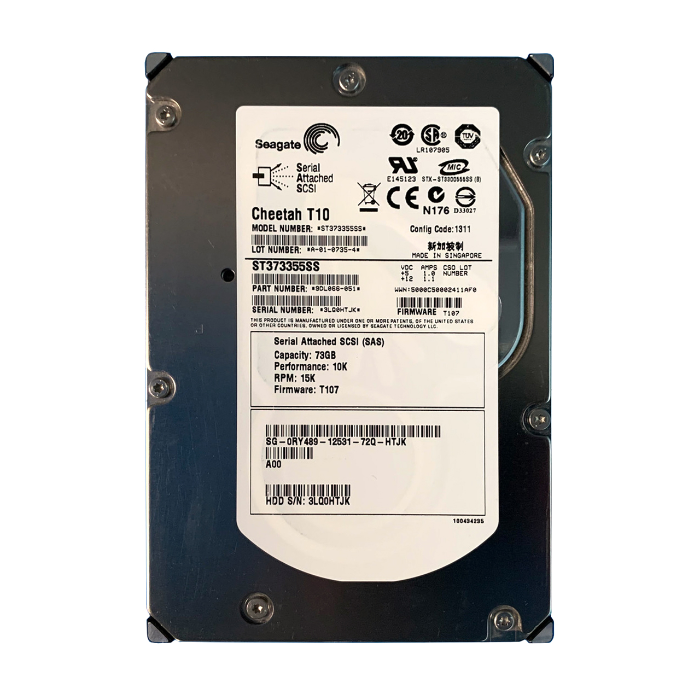 Dell RY489 | 73GB 15000RPM SAS 3Gb/s Hot-Pluggable 16MB Cache 3.5-Inch Hard Drive for PowerEdge Server Refurbished - Dell refurbished available on Gotodirect