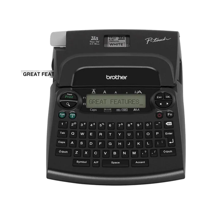 Brother PT-1890C | P-Touch Thermal Transfer Deluxe Home/Office Label Maker Refurbished - Brother refurbished available on Gotodirect