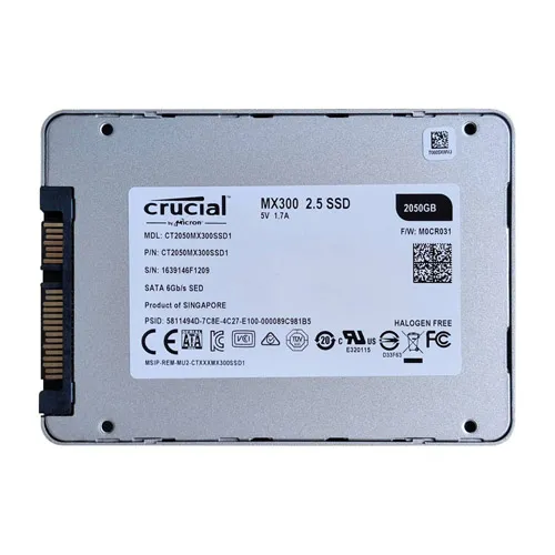 Crucial CT2050MX300SSD1 | MX300 2TB Triple-Level Cell SATA 6Gb/s 2.5-Inch Solid State Drive Refurbished - Crucial refurbished available on Gotodirect