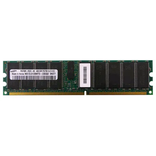 Samsung M312L5128MT0-CB3Q0 | 4GB DDR-333MHz PC2700 ECC Registered RDIMM CL2.5 4Rx4 2.5V 184-Pin Memory Module Refurbished - Samsung refurbished available on Gotodirect