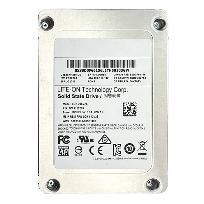 Lenovo 00KT023 | 256GB SATA 6GB/s 2.5-Inch Internal Solid State Drive Refurbished - Lenovo refurbished available on Gotodirect