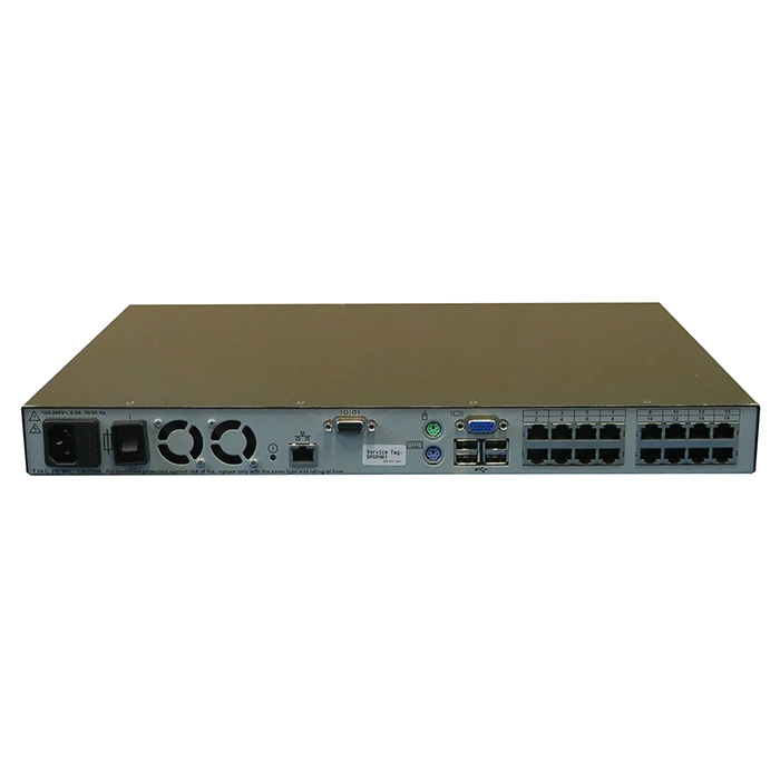 Dell 04161DS | 16-Ports RJ-45 IP Console Managed Rack-mountable 1U KVM Switch Refurbished - Dell refurbished available on Gotodirect
