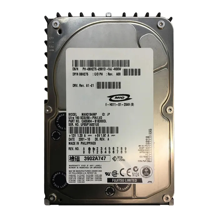 Dell 8H275 | 18GB 10000RPM Ultra160 SCSI 8MB Cache 68-Pin 3.5-Inch Hard Drive Refurbished - Dell refurbished available on Gotodirect