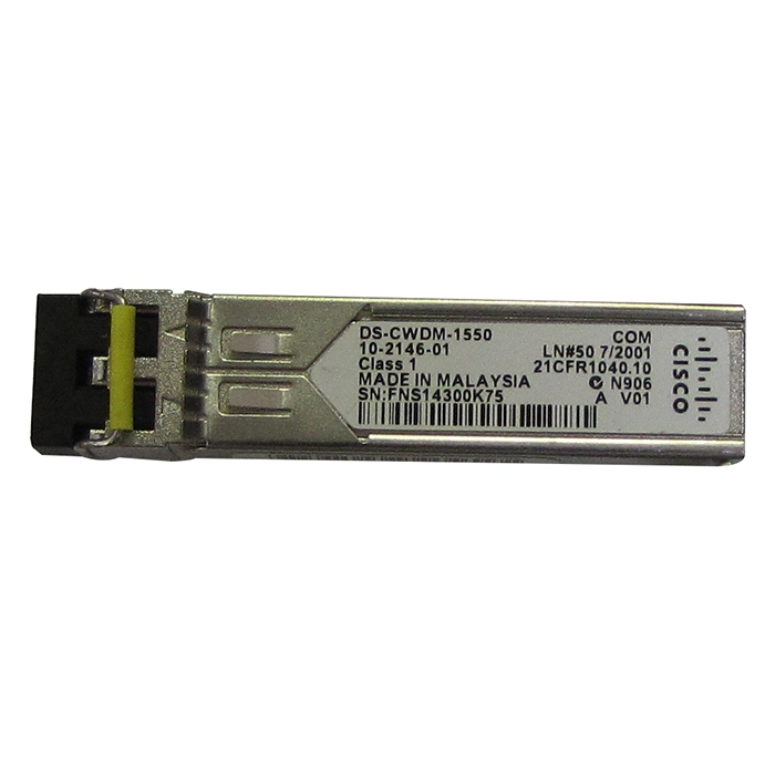 Cisco 10-2146-01 | 1.25Gb/s 1000Base-CWDM Single-mode Fiber 80km 1550nm Duplex LC Connector SFP Transceiver Module Refurbished - Cisco Systems Inc. refurbished available on Gotodirect