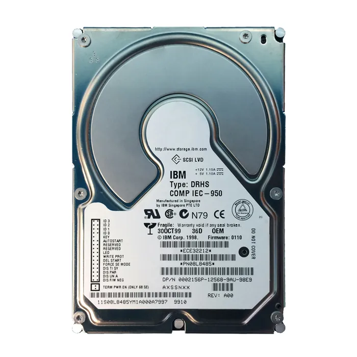 Dell 02156P | 36GB 7200RPM Ultra160 SCSI 80-Pin 3.5-Inch Hard Drive Refurbished - Dell refurbished available on Gotodirect