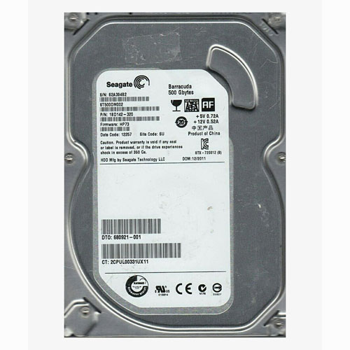 Buy HP 680921-001 | 500GB 7200RPM SATA 6Gb/s 16MB Cache 3.5-inch Hard Drive Refurbished - $150.63 HP 680921-001 | 500GB 7200RPM SATA 6Gb/s 16MB Cache 3.5-inch Hard Drive Refurbished - Hewlett-Packard (ou HP en abrégé) refurbished available on Gotodirect