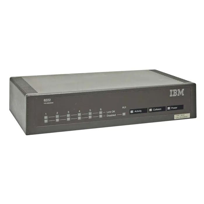 IBM 60G2534 | 6 x Ports 8222 Ethernet Hub Refurbished -  refurbished available on Gotodirect