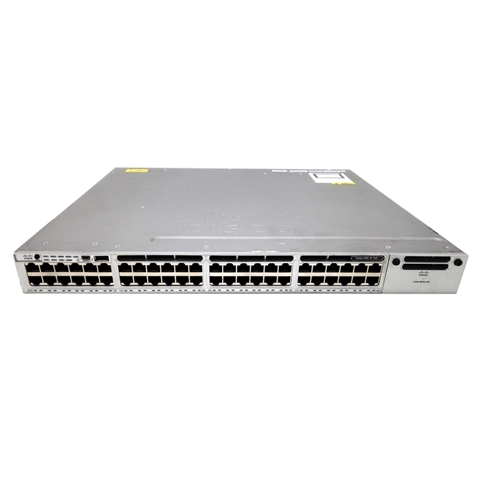 Cisco WS-C3850-48PW-S-RF | Catalyst 3850 Series C3850-48P 48 x RJ-45 Ports PoE+ 1000Base-T Layer 3 Managed Rack-mountable Gigabit Ethernet Network Switch Refurbished - Cisco Systems Inc. refurbished available on Gotodirect