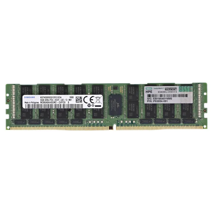 HP P03054-091 | 64GB DDR4-2933MHz PC4-23400 ECC Registered LRDIMM CL21 4Rx4 1.2V 288-Pin Memory Module Refurbished - Hewlett-Packard (ou HP en abrégé) refurbished available on Gotodirect