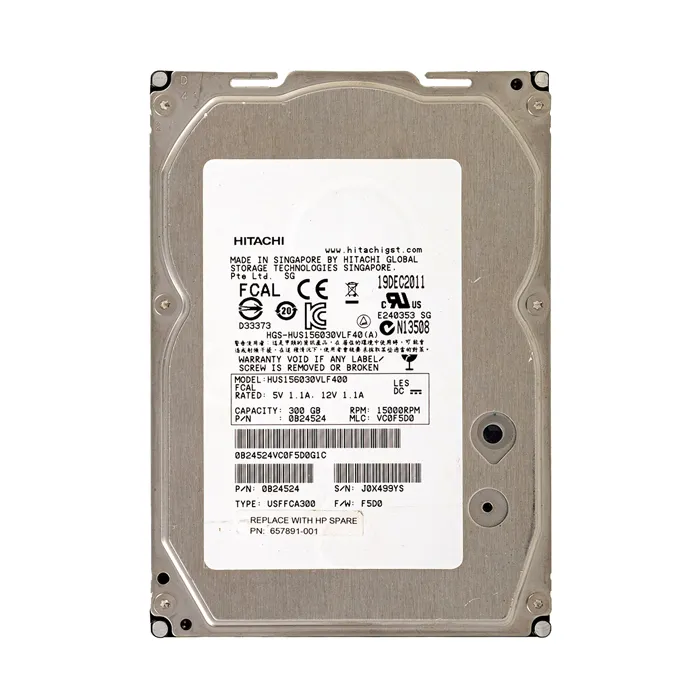 HGST 0B24524 | Ultrastar 15K600 Series 300GB 15000RPM Fibre Channel 4Gb/s 64MB Cache 3.5-inch Hard Drive Refurbished - HGST (a subsidiary of Western Digital) refurbished available on Gotodirect