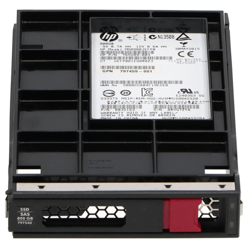 HP 797540-001 | 800GB SAS 12Gb/s 2.5-inch Solid State Drive Refurbished - Hewlett-Packard (ou HP en abrégé) refurbished available on Gotodirect