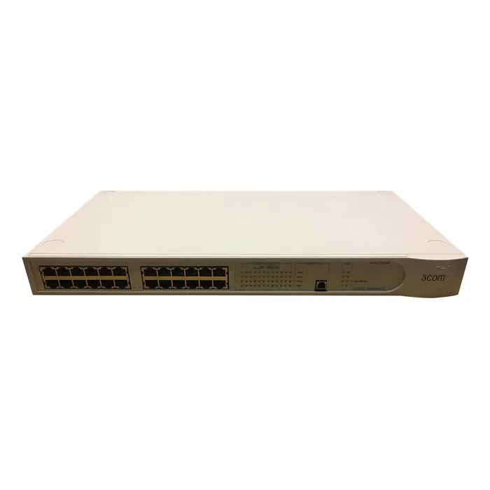 3Com 3C16987A-US | SuperStack II 3300SM 24 x RJ-45 Ports 10/100Base-TX + 1 x 1000Base-SX Ports Layer 3 Managed Rack-mountable Fast Ethernet Network Switch Refurbished -  refurbished available on Gotodirect