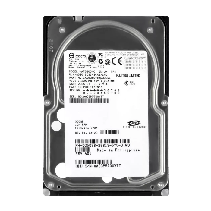 Dell 0G5078 | 300GB 10000RPM Ultra320 SCSI Hot-Pluggable 3.5-Inch Hard Drive for PowerEdge Server Refurbished - Dell refurbished available on Gotodirect