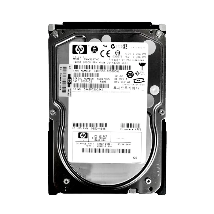 Fujitsu CA06550-B20600HL | 147GB 10000RPM Ultra320 SCSI 80-Pin 8MB Cache 3.5-Inch Hard Drive Refurbished - Fujitsu refurbished available on Gotodirect