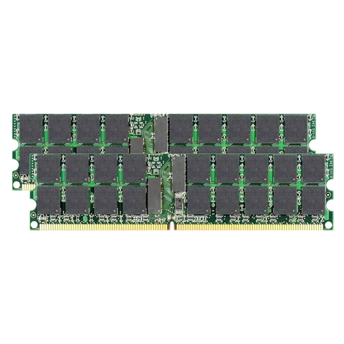 Dell A0464334 | 1GB Kit (2x512MB) DDR2-400MHz PC2-3200 ECC Registered 240-Pin RDIMM Memory Refurbished - Dell refurbished available on Gotodirect