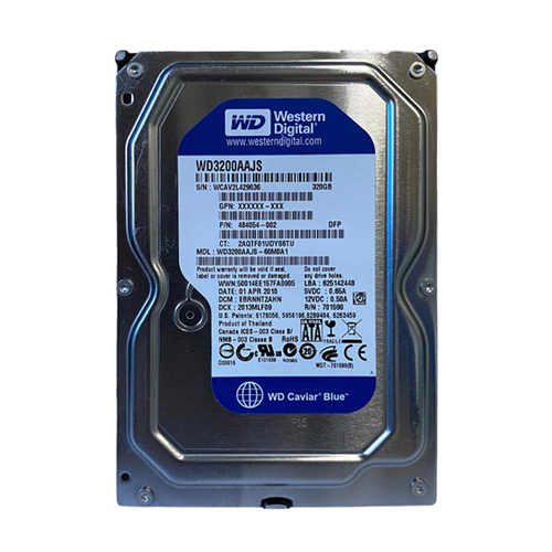 HP 484054-002 | 320GB 7200RPM SATA 3Gb/s 8MB Cache 3.5-inch Hard Drive Refurbished - Hewlett-Packard (ou HP en abrégé) refurbished available on Gotodirect