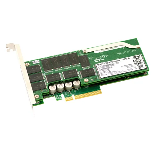 Intel SSDPEDPX800G3 | 910 800GB Multi-Level Cell PCI Express 2.0 x8 HHHL Add in Card Solid State Drive Refurbished - Intel refurbished available on Gotodirect