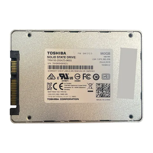 Toshiba TRN150-25SAT3-960G | OCZ Trion 150 Series 960GB Triple-Level Cell SATA 6Gb/s 2.5-Inch Solid State Drive Refurbished - Toshiba refurbished available on Gotodirect