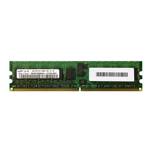 Samsung M393T5660QZA-CE7 | 2GB DDR2-800MHz PC2-6400 ECC Registered RDIMM CL6 1Rx4 1.8V 240-Pin Memory Module Refurbished - Samsung refurbished available on Gotodirect