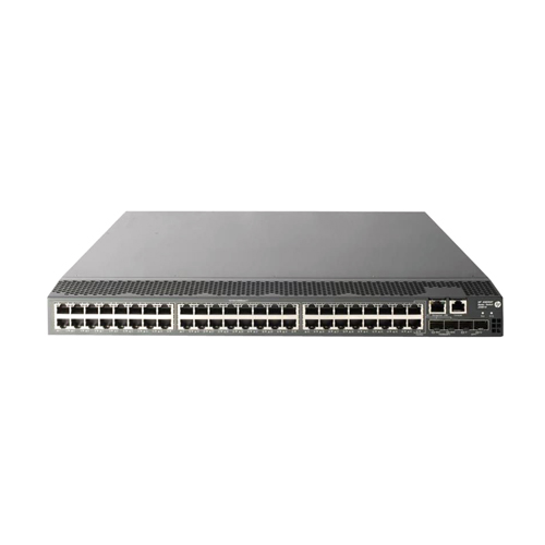 HP JG316A | FlexFabric 5830 Series 5830AF-48G 48 x Ports 10/100/1000Base-T + 2 x Dual Personality RJ-45/SFP Ports + 2 x SFP+ Ports Layer 3 Managed 1U Rack-mountable Gigabit Ethernet Network Switch Refurbished - Hewlett-Packard (ou HP en abrégé) refurbished available on Gotodirect