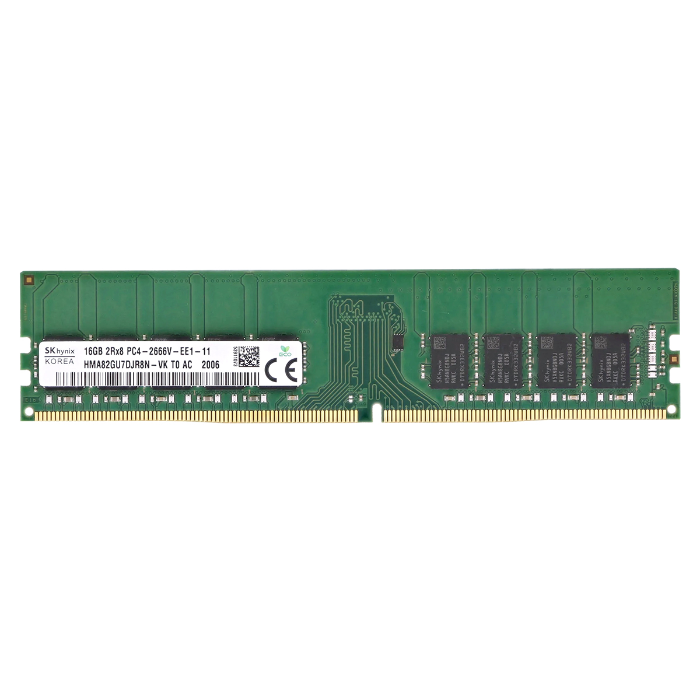 Hynix HMA82GU7DJR8N-VKT0 | 16GB DDR4-2133MHz ECC Unbuffered CL15 288-Pin UDIMM 1.2V 2Rx8 Memory Module Refurbished -  refurbished available on Gotodirect