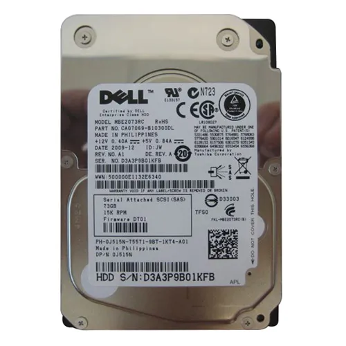 Fujitsu CA07069-B10300DL | 73GB 15000RPM SAS 6Gb/s 16MB Cache 2.5-Inch Hard Drive Refurbished - Fujitsu refurbished available on Gotodirect