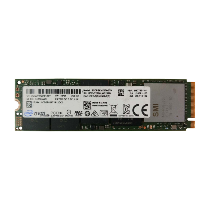 Intel SSDPEKKF256G7H | Pro 6000P 256GB Triple-Level Cell PCI Express 3.0 x4 NVMe M.2 2280 Solid State Drive Refurbished - Intel refurbished available on Gotodirect