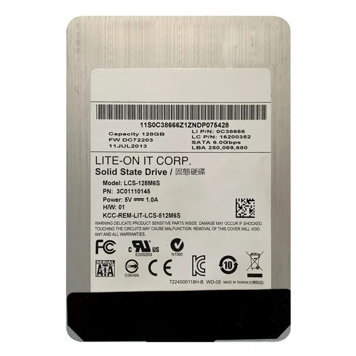 Dell 0C38666 | 128GB SATA 2.5-Inch Solid State Drive Refurbished - Dell refurbished available on Gotodirect