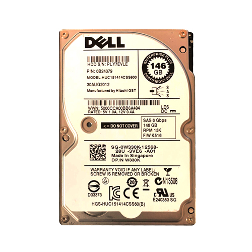 HGST HUC151414CSS600 | Ultrastar C15K147 Series 147GB 15000RPM SAS 6Gb/s 64MB Cache 512e SFF 2.5-inch Enterprise Hard Drive Refurbished - HGST (a subsidiary of Western Digital) refurbished available on Gotodirect