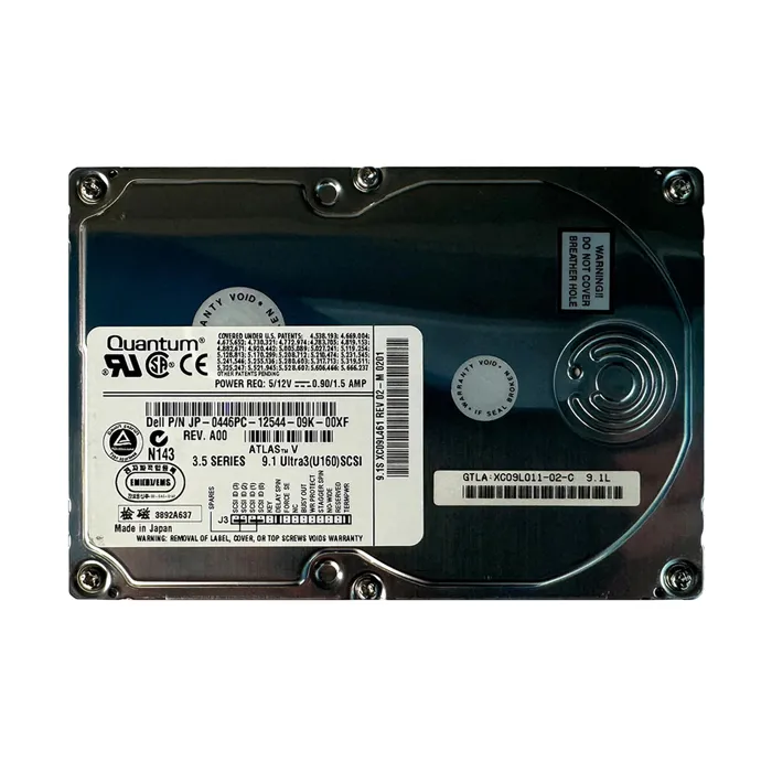Dell 446PC | 9.1GB 7200RPM Ultra160 SCSI 68-Pin 3.5-Inch Hard Drive Refurbished - Dell refurbished available on Gotodirect
