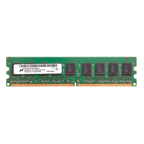 Micron MT18HTF51272AZ-667C1 | 4GB DDR2-667MHz PC2-5300 ECC Unbuffered UDIMM CL5 2Rx8 1.8V 240-Pin Memory Module Refurbished -  refurbished available on Gotodirect