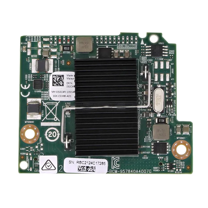 Dell 32C4R | Broadcom 57840S 4 x Ports 10GbE SFP+ Network Daughter Card Refurbished - Dell refurbished available on Gotodirect