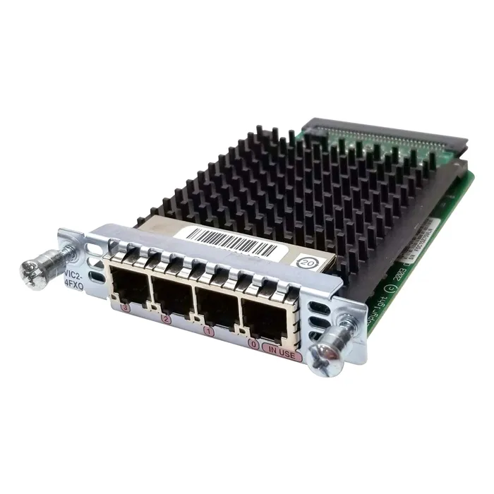 Cisco VIC2-4FXO | 4 x Ports FXO Voice Interface Card Refurbished - Cisco Systems Inc. refurbished available on Gotodirect