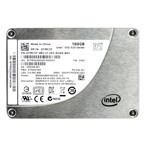 Dell 0TMC3T | 160GB Multi-Level Cell SATA 3Gb/s 2.5-Inch Solid State Drive Refurbished - Dell refurbished available on Gotodirect