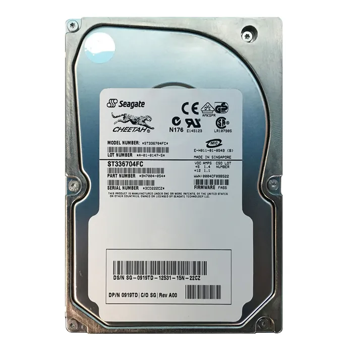 Dell SG-0919TD | 36GB 10000RPM Fibre Channel 2 Gb/s 3.5-Inch 8MB Cache Hard Drive Refurbished - Dell refurbished available on Gotodirect