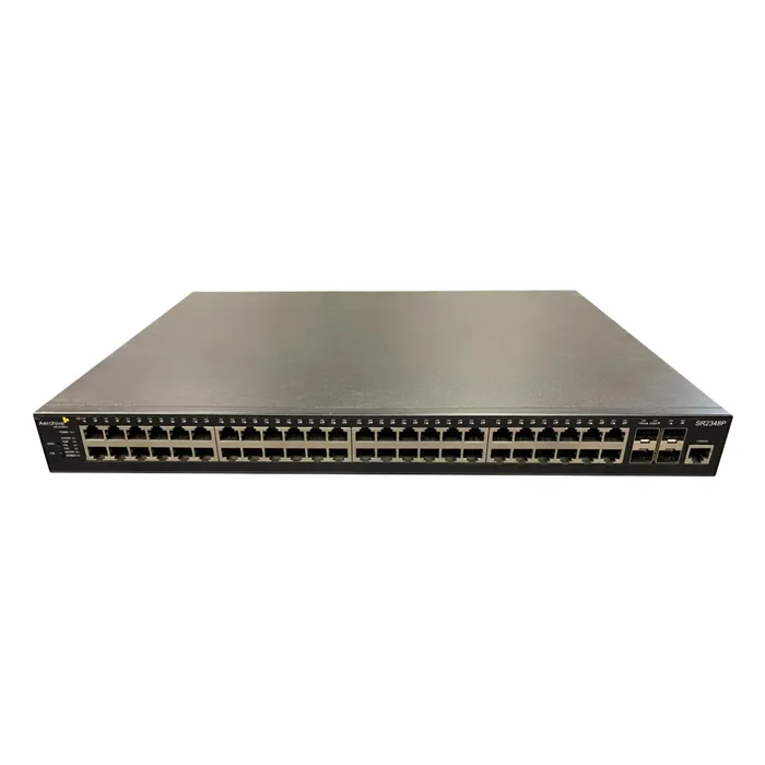 Extreme Networks AH-SR-2348P-NA | Switching SR2348P 48-Port Gigabit Ethernet PoE/PoE+ Switch with 4 x 10GE SFP+ ports Refurbished -  refurbished available on Gotodirect