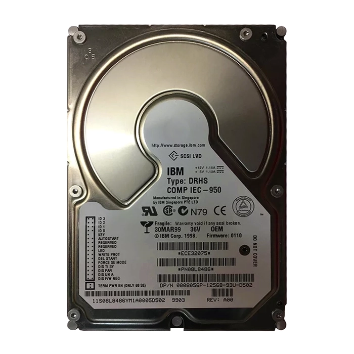 Dell 8056P | 36GB 10000RPM Ultra160 SCSI 68-Pin 3.5-Inch Hard Drive Refurbished - Dell refurbished available on Gotodirect