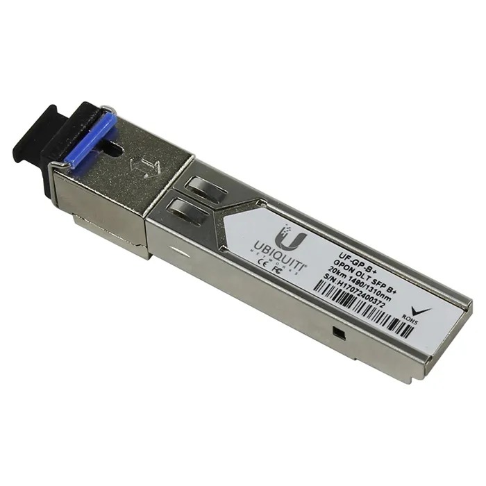 Ubiquiti UF-GP-B+ | GPON OLT 2.5Gb/s Single-mode fiber 20km 1490nm (TX) 1.5 to 5dBm / 1310nm (RX) -28 to -8 dBm SC/UPC Connector SFP Transceiver for UF-OLT Router Refurbished - Ubiquiti refurbished available on Gotodirect