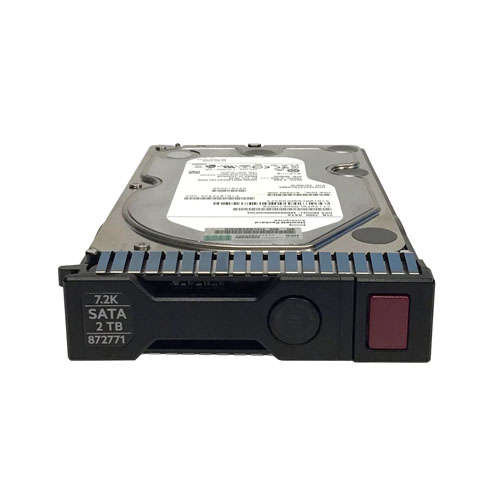 HP 872771-001 | 2TB 7200RPM SATA 6Gb/s Hot-Pluggable (512n) 3.5-Inch Midline Hard Drive for ProLiant Server & Storage Array Refurbished - Hewlett-Packard (ou HP en abrégé) refurbished available on Gotodirect