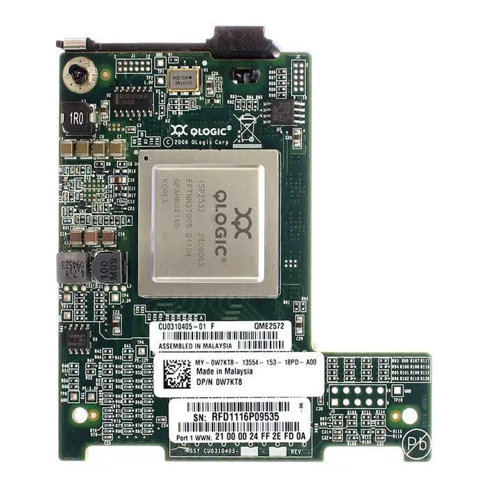 Dell P341D | Dual Ports Fibre Channel 8Gb/s PCI Express Mezzanine HBA Controller Card Refurbished - Dell refurbished available on Gotodirect