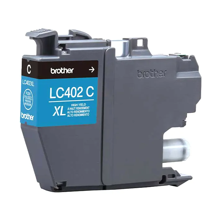 Brother LC402XLCS | High-yield Ink Cyan Approx 1500 Pages for MFC-J5340DW/ MFC-J6540DW/ MFC-J6940DW All-In-One Printers Refurbished - Brother refurbished available on Gotodirect