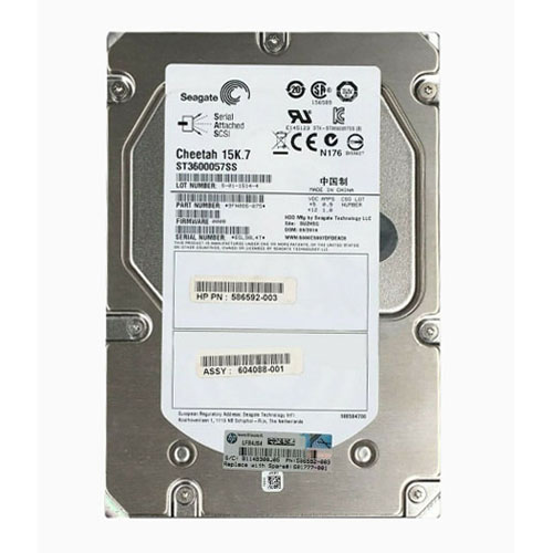 HP 604088-001 | 600GB 15000RPM SAS 6Gb/s Hot-Pluggable Dual Port LFF 3.5-inch Hard Drive for MSA Storage Array Refurbished - Hewlett-Packard (ou HP en abrégé) refurbished available on Gotodirect