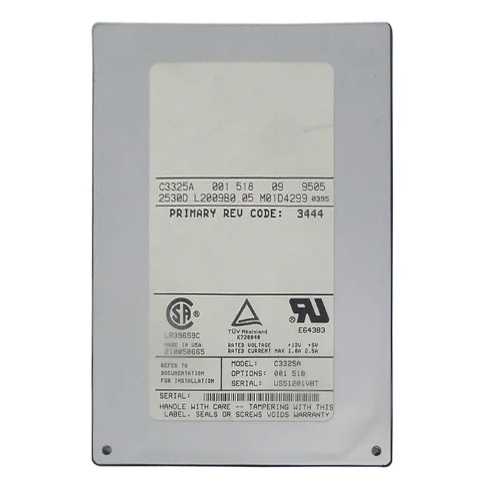 HP C3325A | 2GB 5400RPM Fast SCSI 512KB 3.5-Inch Hard Drive Refurbished - Hewlett-Packard (ou HP en abrégé) refurbished available on Gotodirect