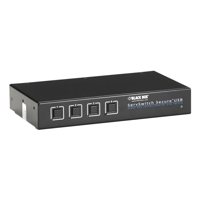 Black Box SW4008A-USB-EAL | 4 Port Dvi Secure Switch Eal4+ Refurbished -  refurbished available on Gotodirect