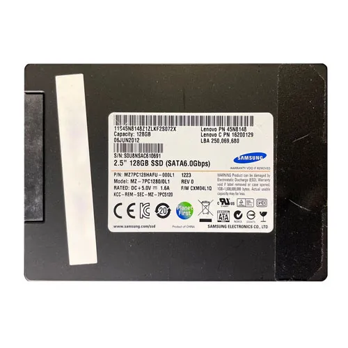 Samsung MZ-7PC1280/0L1 | 830 Series 128GB 2.5-inch 6GB/s SATA NAND MLC (Basic Kit) Solid State Drive Refurbished - Samsung refurbished available on Gotodirect