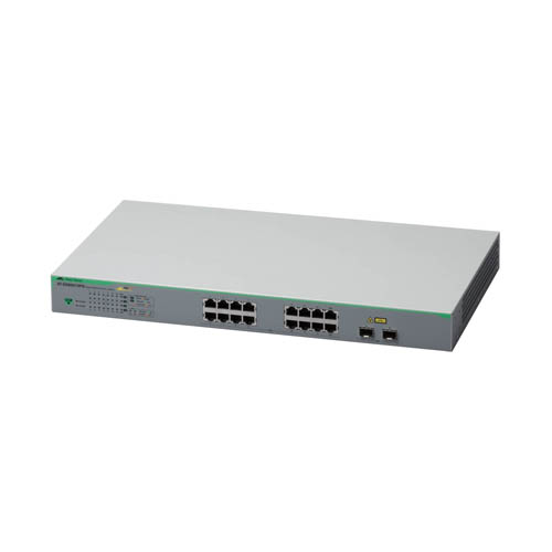 Allied Telesis AT-GS950/16PS | GS950 16 x Ports PoE+ 1000Base-T + 2 x Ports SFP Layer 2 Managed Rack-mountable Gigabit Ethernet Network Switch Refurbished -  refurbished available on Gotodirect