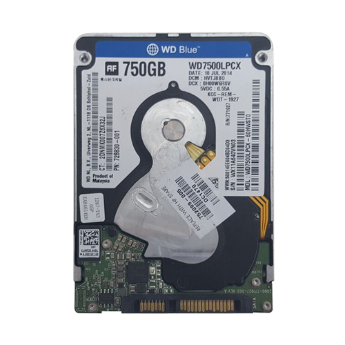 HP 752099-005 | 750GB 5400RPM SATA 3Gb/s 16MB Cache 2.5-inch Hard Drive Refurbished - Hewlett-Packard (ou HP en abrégé) refurbished available on Gotodirect