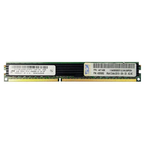 Micron MT36JDZS51272PZ-1G4F1 | 4GB DDR3-1333MHz PC3-10600 ECC Registered VLP RDIMM CL9 2Rx4 1.5V 240-Pin Memory Module Refurbished -  refurbished available on Gotodirect